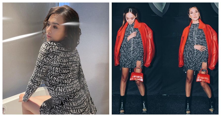 Potret Amanda Manopo kembaran baju dengan 4 seleb, harganya fantastis