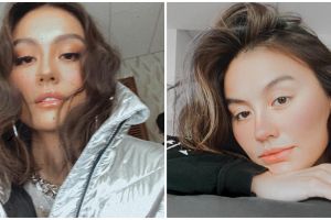10 Potret transformasi gaya rambut Agnez Mo sejak kecil