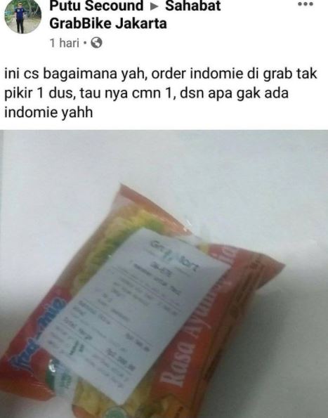 15 Momen lucu driver ojek online antar makanan, bikin ngakak