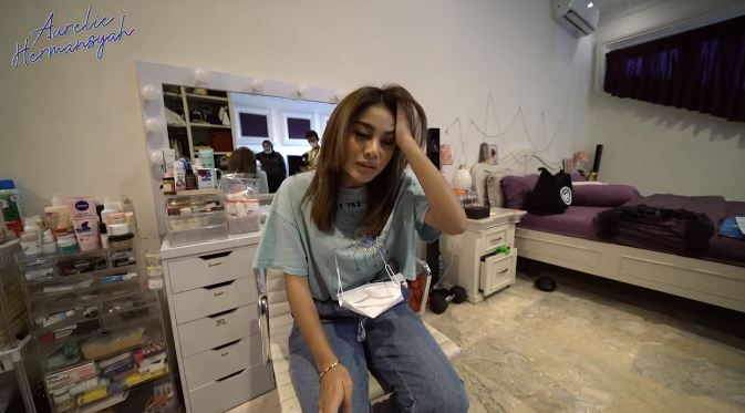 10 Momen Aurel bersiap pindah ke rumah baru Atta Halilintar
