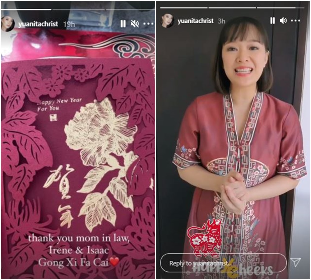 Momen 8 seleb rayakan Imlek 2021, ada yang nggak bisa mudik