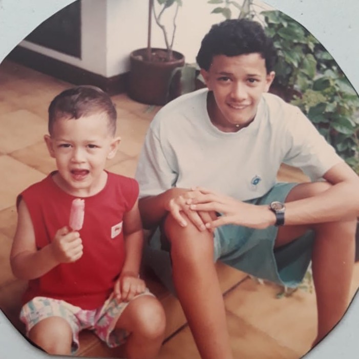 8 Potret masa kecil Dimas Beck, wajah bulenya curi perhatian