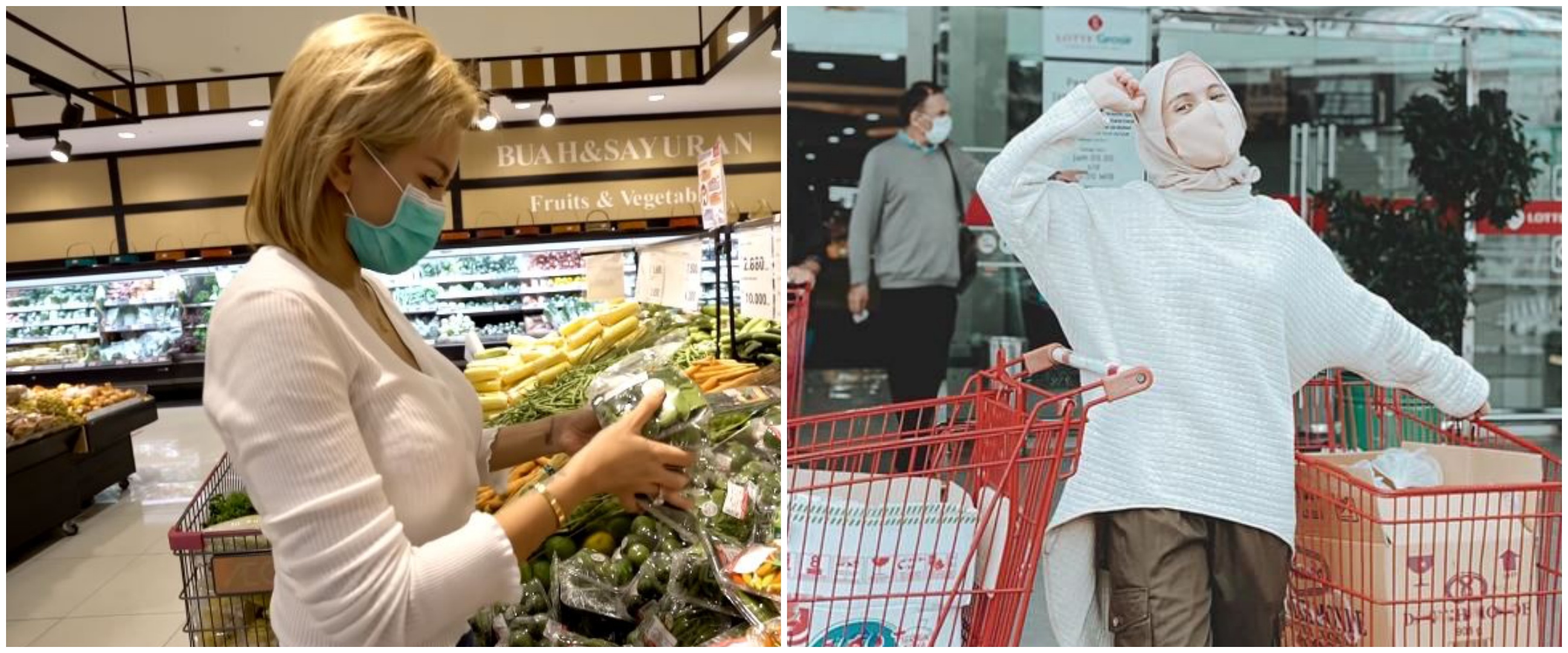 Momen belanja bulanan 5 seleb, ada yang habiskan belasan juta rupiah