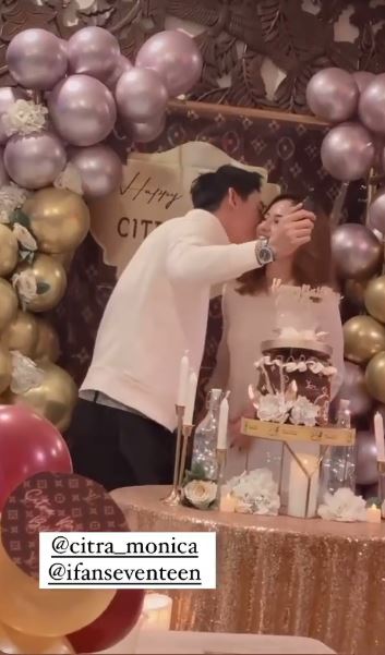 10 Momen ultah Citra Monica, dapat kejutan manis dari Ifan Seventeen