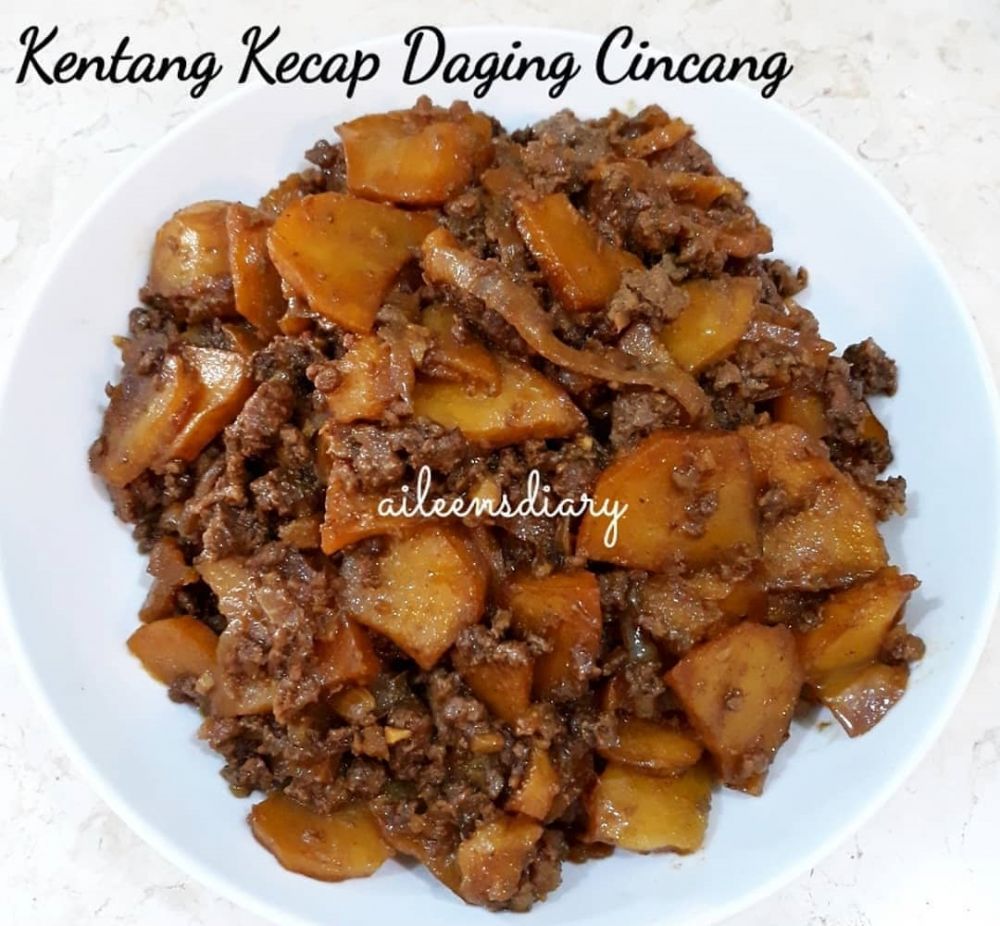 Resep lauk berbahan kentang © Instagram Resep lauk berbahan kentang © Instagram