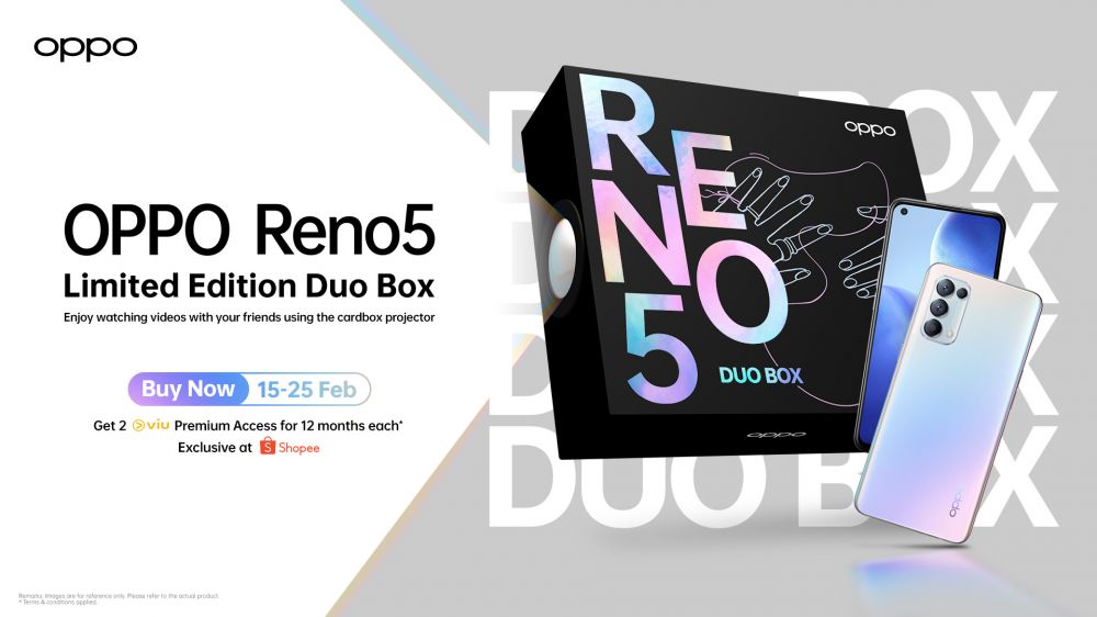 OPPO luncurkan Reno5 Duo Box, jadi kado manis rayakan Valentine