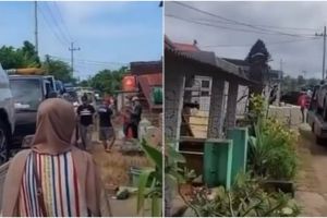Viral satu warga kampung barengan beli mobil, bikin melongo melihatnya