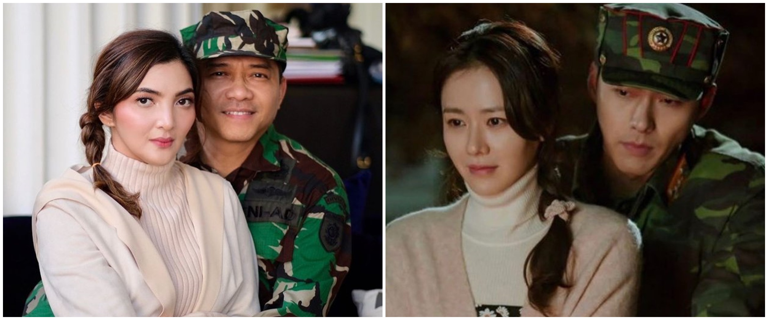 10 Gaya seleb tirukan adegan di drama Korea, romantis sampai kocak