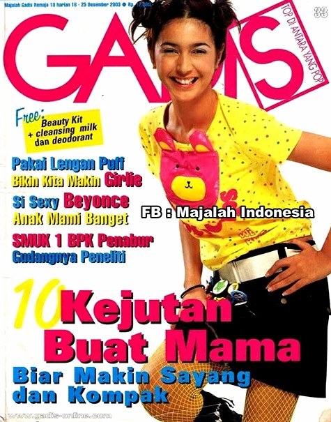 10 Potret lawas Nabila Syakieb jadi cover majalah, cantiknya konsisten