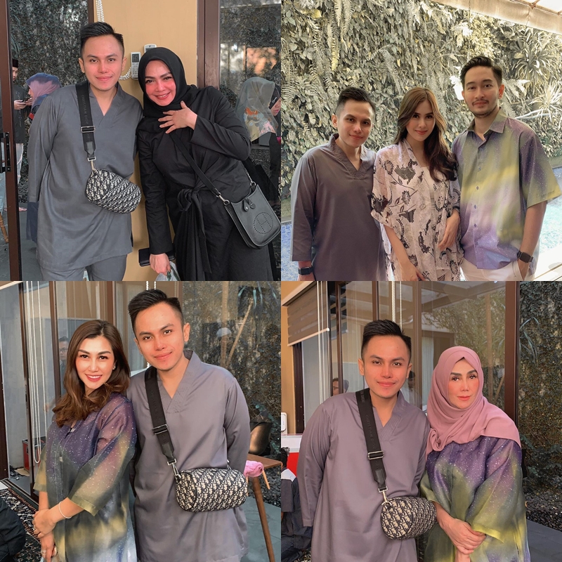 8 Potret kenangan keluarga Raffi Ahmad & Iwang, asisten yang berpulang