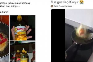 10 Momen apes saat memasak ini bikin ngangguk setuju