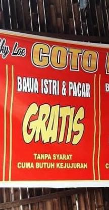 13 Promo makanan gratis ini lucunya bikin senyum dan garuk kepala