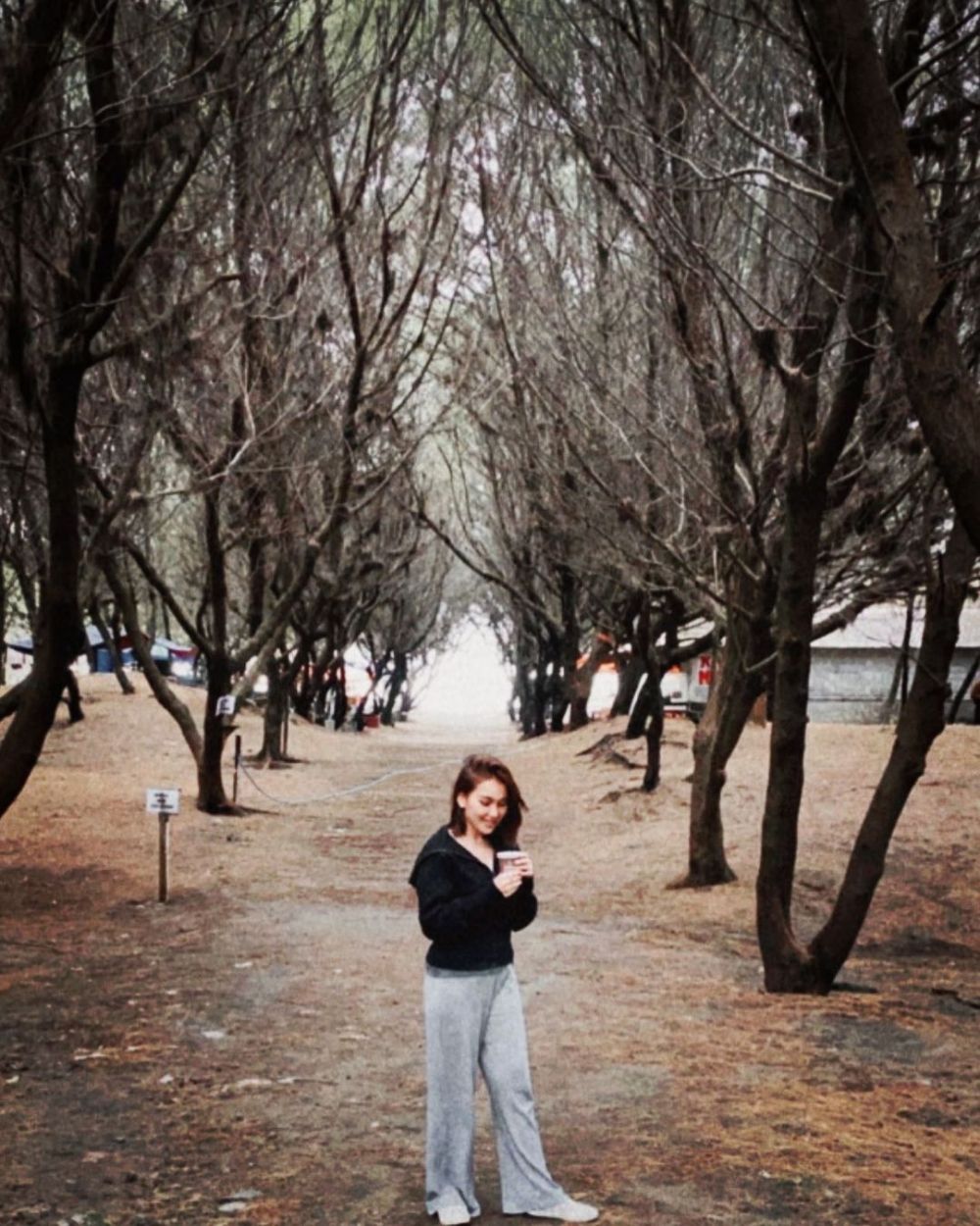 10 Momen Ayu Ting Ting liburan di Magelang dan Bromo, boyong keluarga