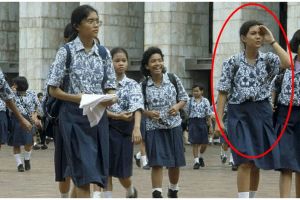 Viral foto siswi SMP di Masjid Istiqlal, kini jadi istri komedian top