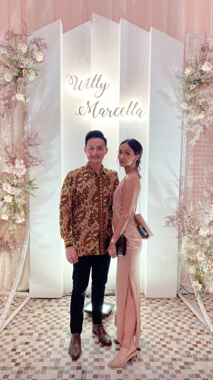 Gaya 7 seleb hadiri pernikahan Marcella Daryanani, tampil elegan