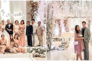 Gaya 7 seleb hadiri pernikahan Marcella Daryanani, tampil elegan