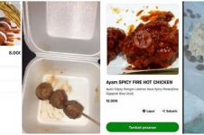 10 Potret orderan makanan di ojek online ini bikin nyengir zonk