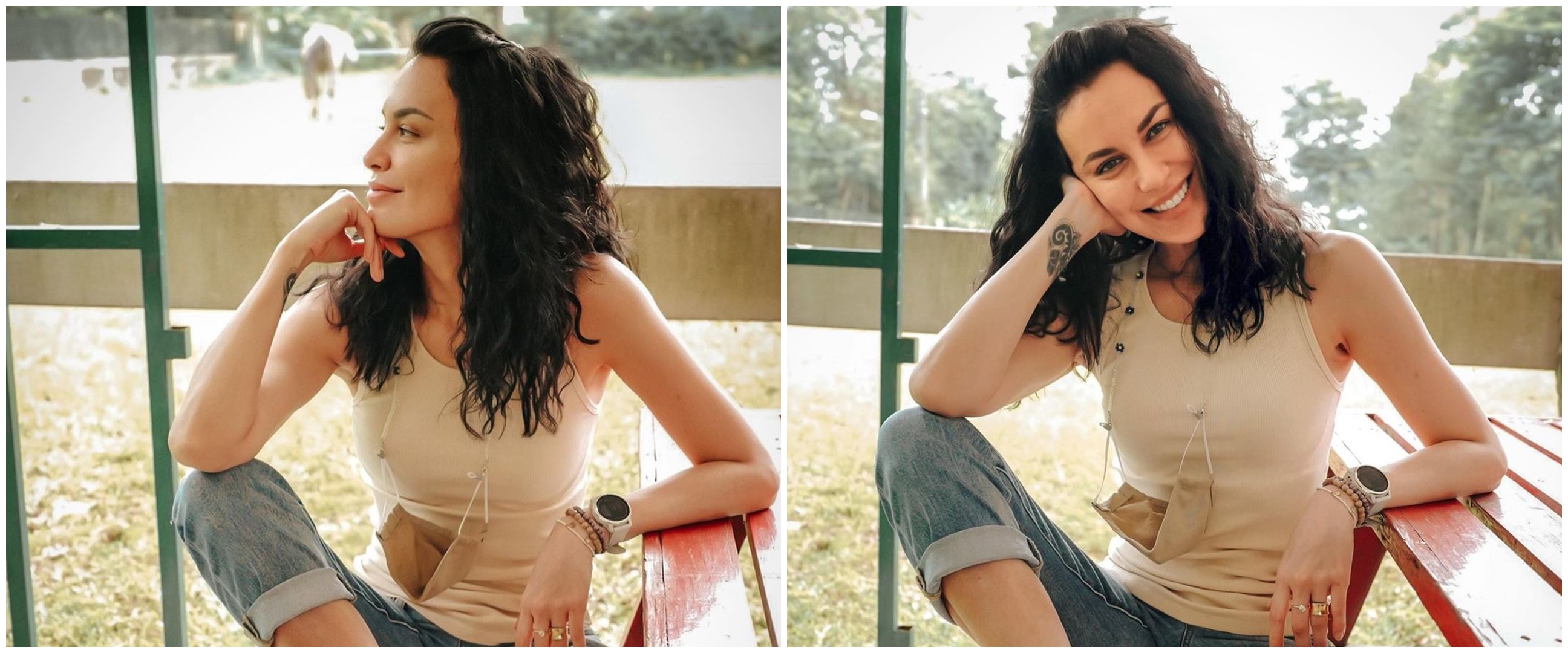 8 Gaya Sophia Latjuba di pernikahan mantan suami, jadi sorotan