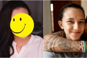 Sudah jarang dandan, ini 10 pesona Dahlia Poland ketika ber-makeup