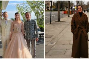 10 Potret Lindy Joice istri Michael Villareal, ibu anak dua yang modis