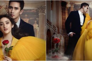 8 Gaya pemotretan Verrell & Ranty Maria bertema Beauty and The Beast