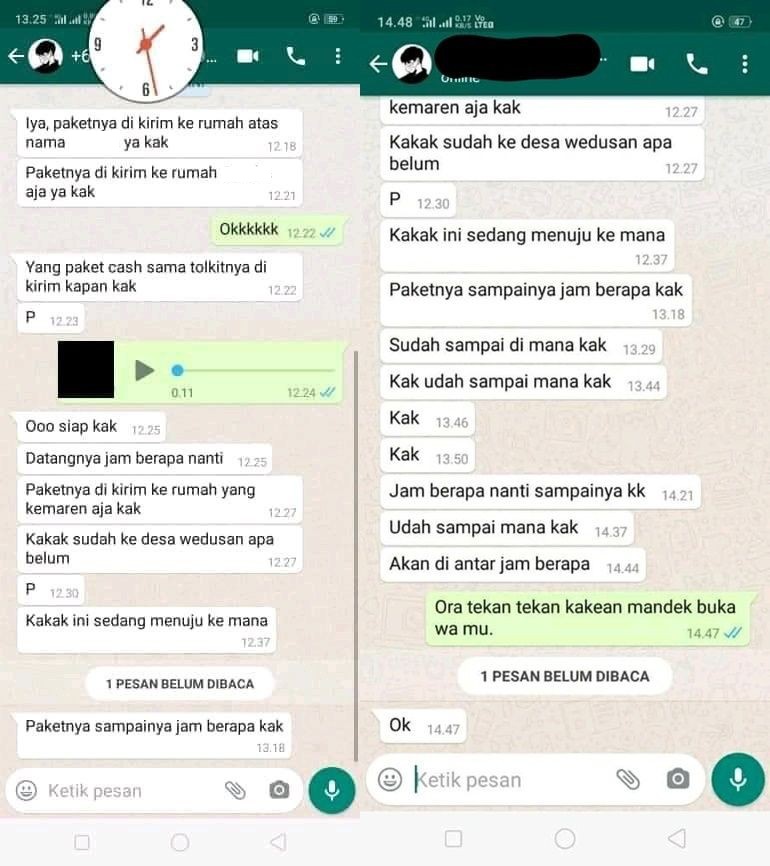 10 Chat bocah terlalu polos pas belanja di online shop, kocak