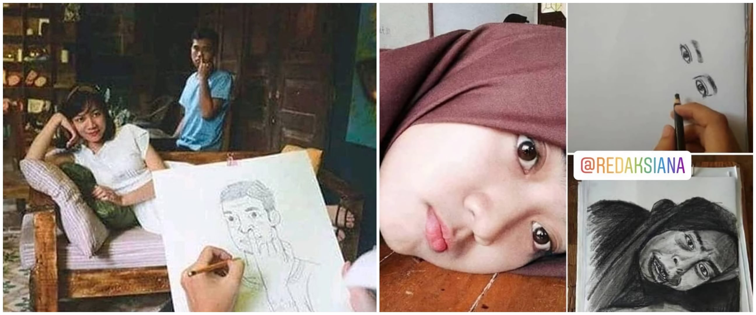 9 Potret lukisan karya amatiran ini bikin ngakak