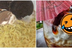10 Potret kombinasi mi dan es ini bikin lapar auto hilang