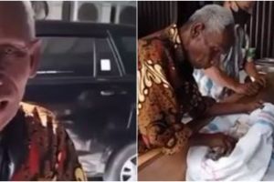 Viral seorang kakek nabung di karung goni, isinya capai puluhan juta