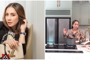 7 Potret 'lemari rahasia' dapur Nagita Slavina, sering dikira kulkas