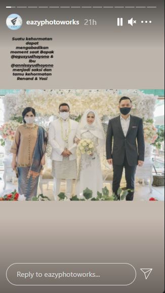 7 Gaya Annisa Pohan saat kondangan pakai masker, tampilannya disorot