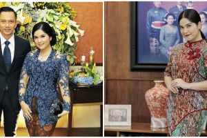 7 Gaya Annisa Pohan saat kondangan pakai masker, tampilannya disorot