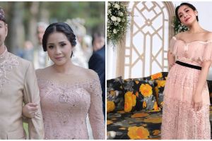 11 Gaya Nagita Slavina saat kondangan, harga outfitnya bikin melongo