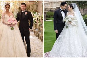 Gaya 10 pesinetron kenakan gaun saat menikah, pesonanya bak princess