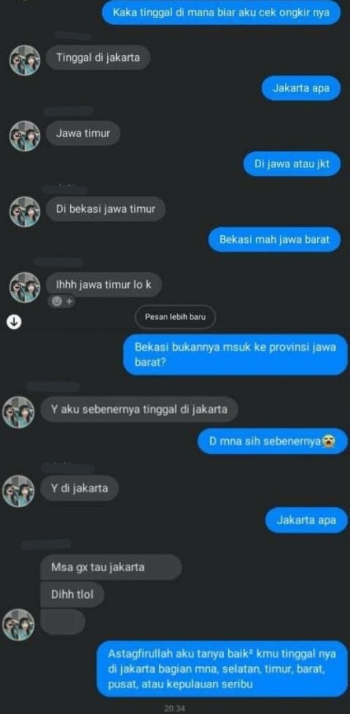 10 Chat lucu tanya jawab di online shop, endingnya bikin seller emosi
