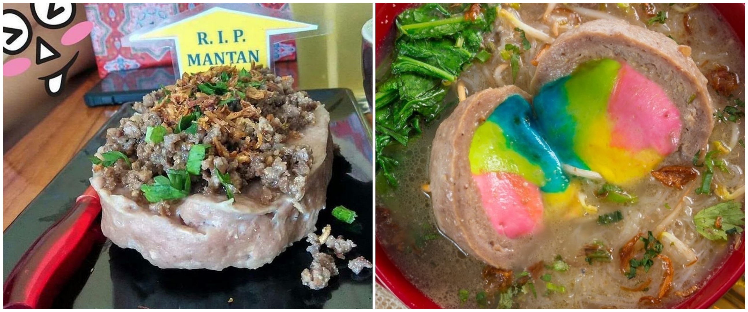 13 Potret nyeleneh bakso ini bikin pembeli bertanya-tanya pas makan