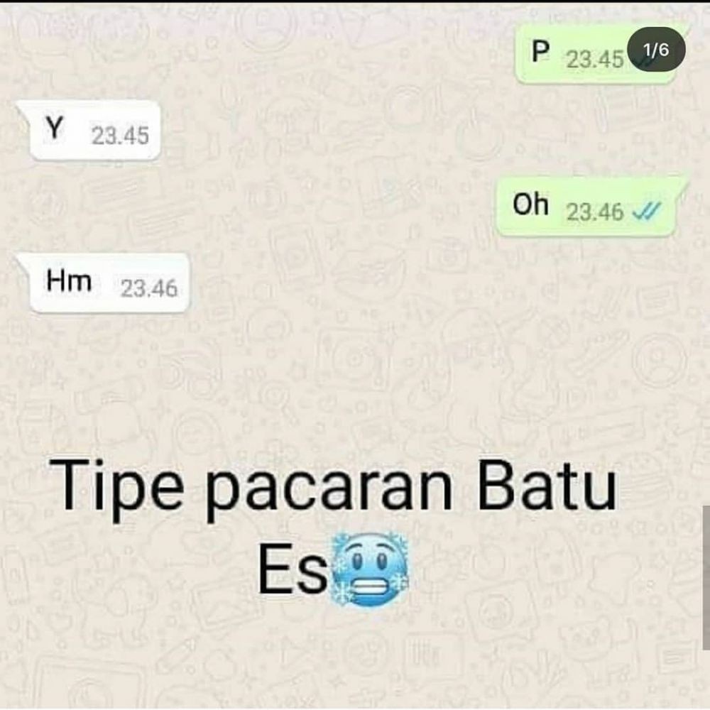 8 Chat iseng ala orang pacaran ini bikin jomblo gigit jari