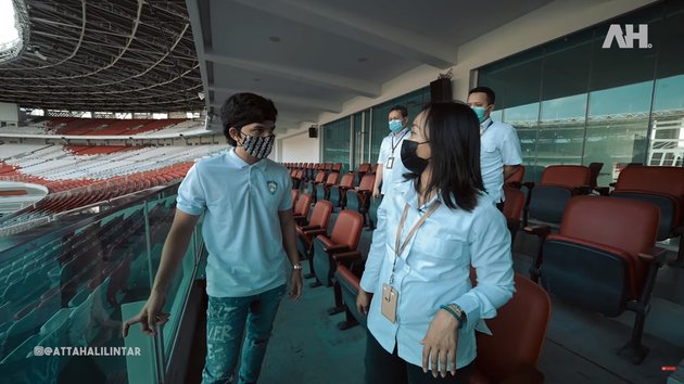 8 Momen Atta Halilintar survei GBK untuk rencana lokasi pernikahannya