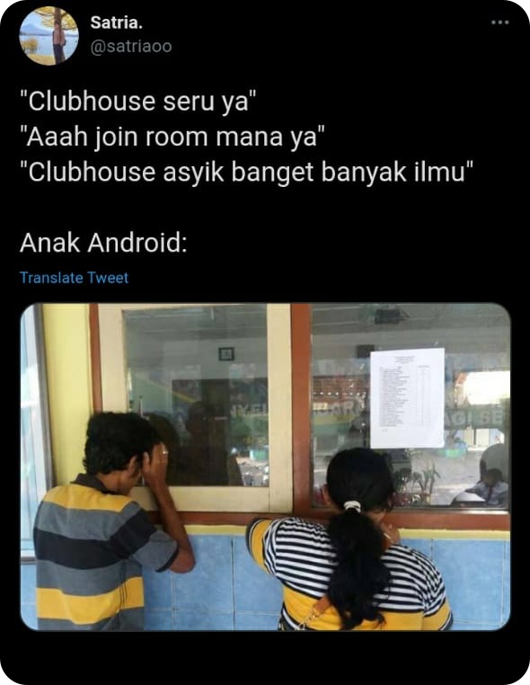 10 Curhatan lucu pengguna Android soal Clubhouse ini bikin nyengir