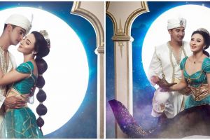 7 Pemotretan Ali Syakieb dan Margin Wieheerm bertema Aladdin, kece