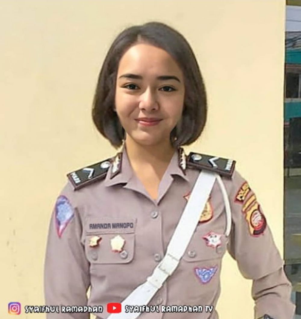 10 Foto editan lucu Amanda Manopo, hasilnya geli hingga baper