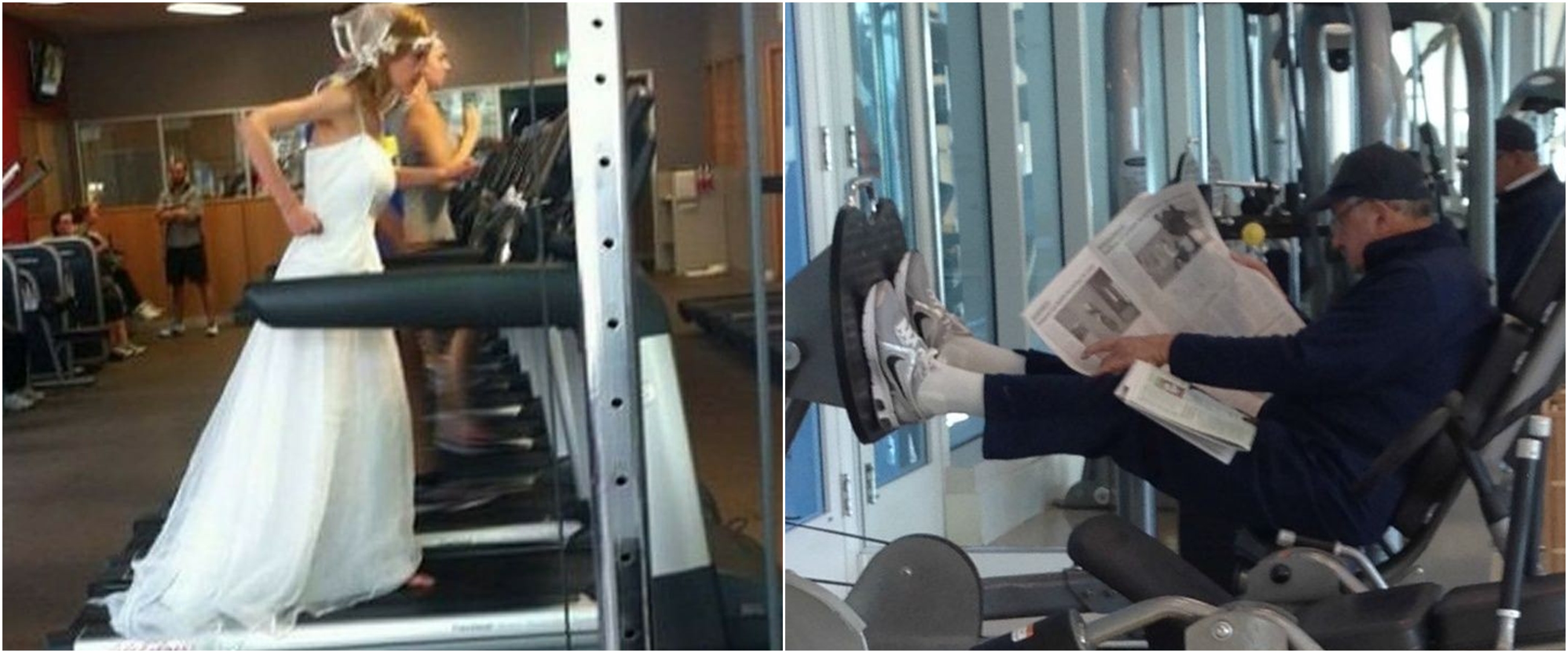 10 Momen absurd orang fitnes, mau ketawa tapi takut dosa