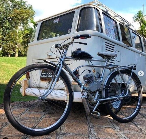 10 Modifikasi sepeda dipasangi mesin ini bikin mikir dua kali