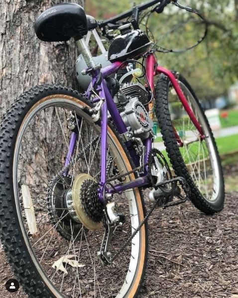 10 Modifikasi sepeda dipasangi mesin ini bikin mikir dua kali