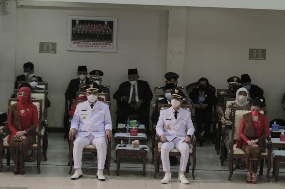 10 Momen Gibran Rakabuming Raka dilantik jadi Wali Kota Solo