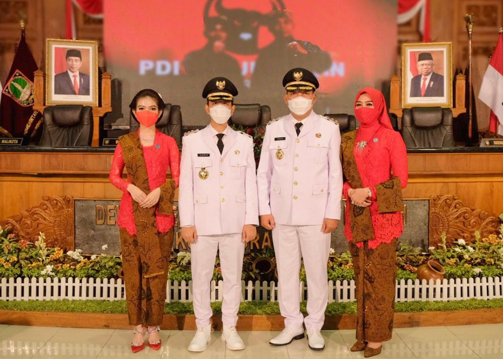 10 Momen Gibran Rakabuming Raka dilantik jadi Wali Kota Solo