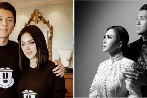 7 Potret Syahrini & Reino Barack kenakan kimono, rayakan anniversary