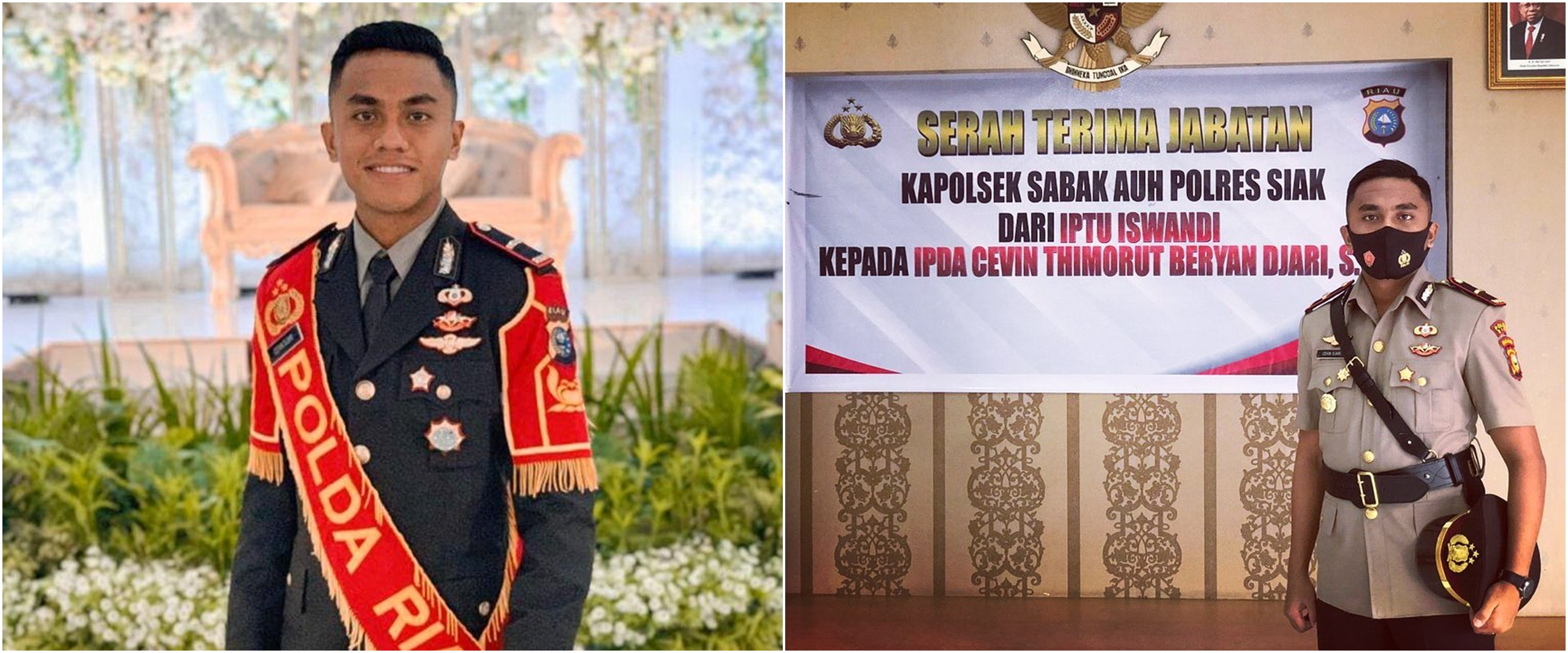 8 Potret Ipda Cevin Thimorut, kapolsek termuda di Indonesia yang viral