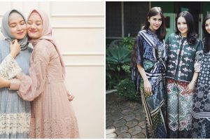 Potret kedekatan 13 seleb bareng saudara ipar, kompak abis