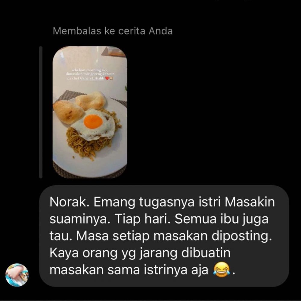 Disebut norak posting masakan istri, Taqy Malik beri jawaban menohok